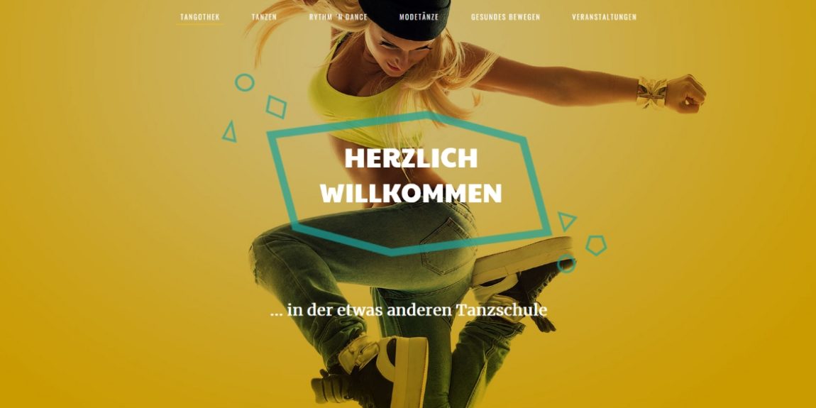 Screenshot Webseite Tangothek