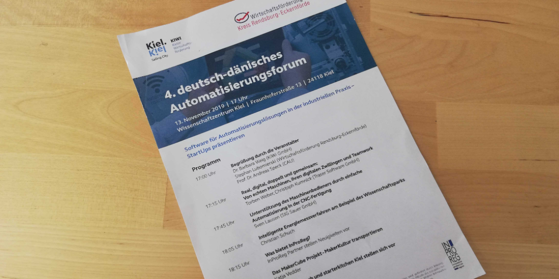 Flyer Deutsch-Dänisches Automatisierungsforum