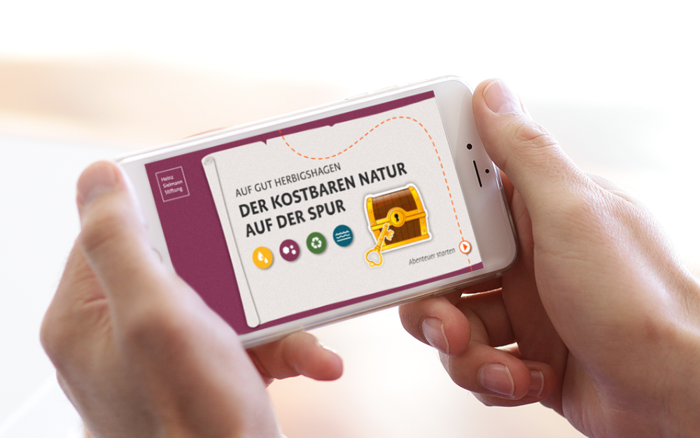 Mockup Sielmanns Schatzsuche