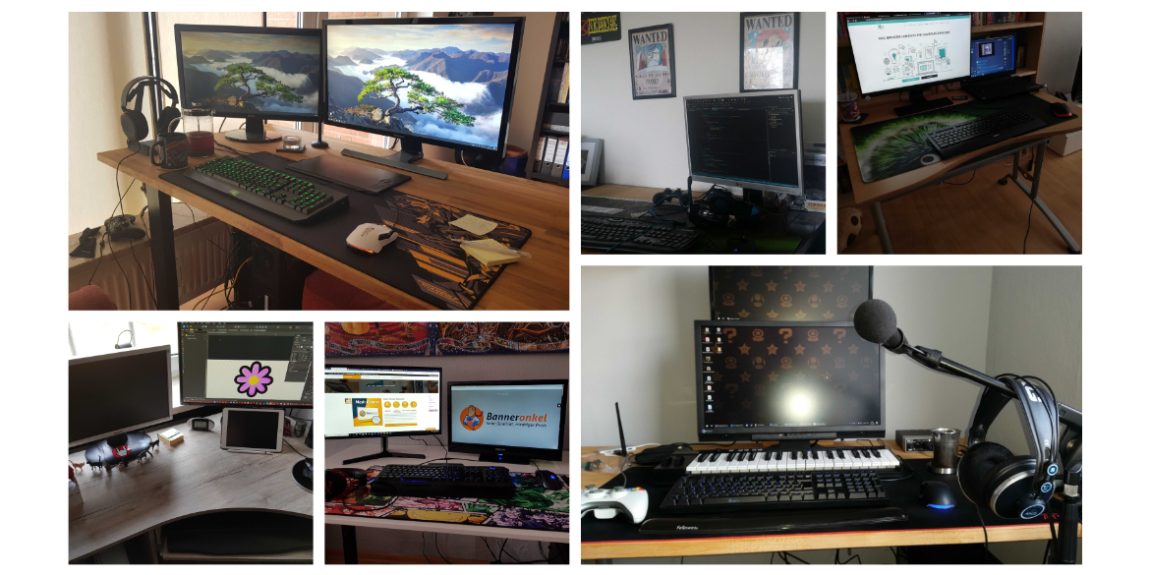 UNSERE DERZEITIGEN „BÜROS“