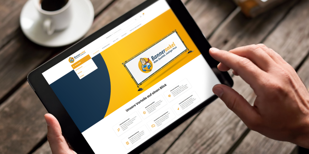 Mockup Webdesign Banneronkel.de