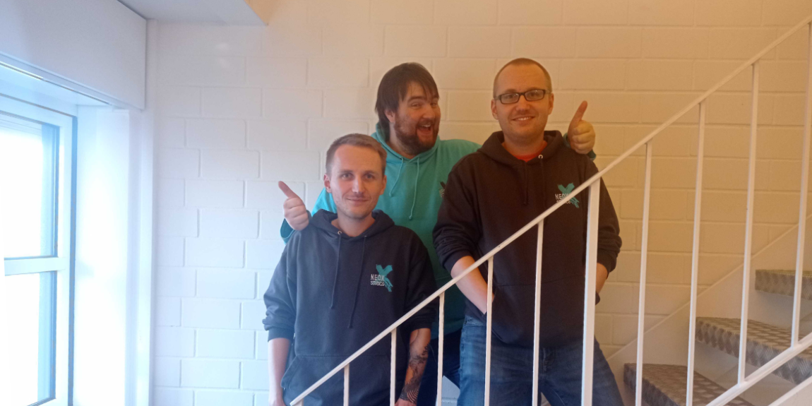 Neue Neoxianer: Patrick, Svenson und Phillip