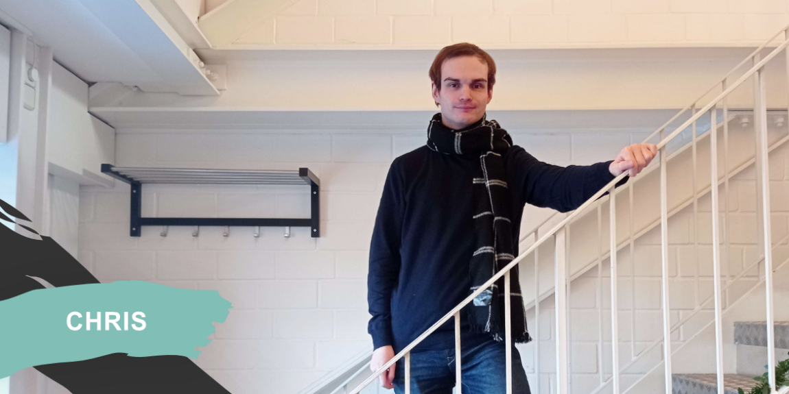 Wieder zurück im Team: Chris!