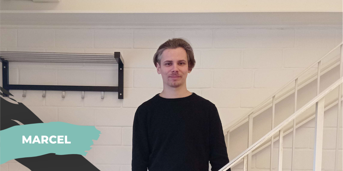 Herzlich willkommen, Marcel!