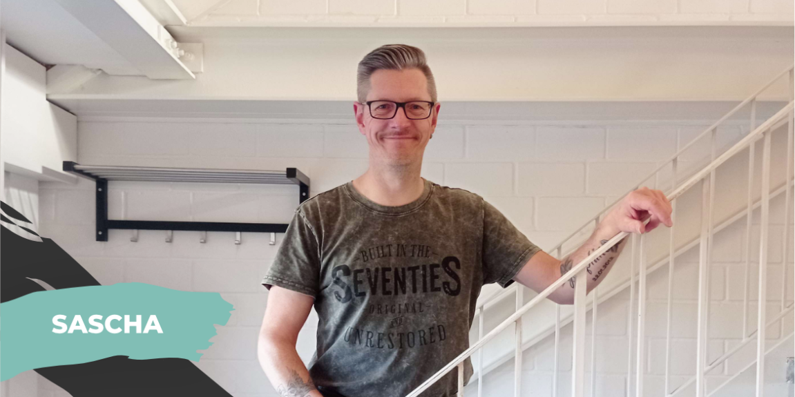 Herzlich willkommen, Sascha!